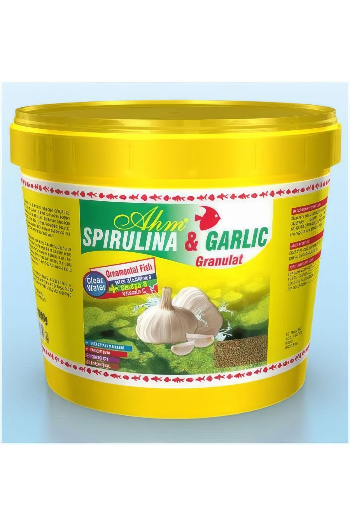 Marin%20Spirulina%20&%20Garlic%20(SARIMSAKLI)%20Balık%20Yemi%20250%20gram